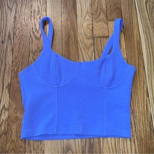 ZARA Purple Cropped Top